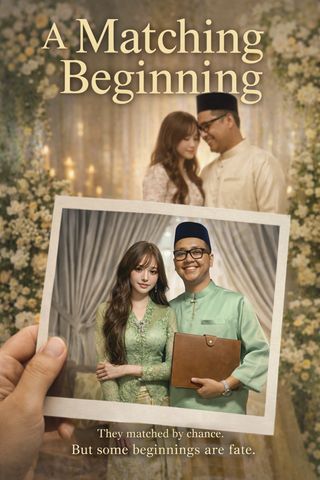 An unused cover concept of split visuals. The original photo in the foreground with a wedding reception in the background.
