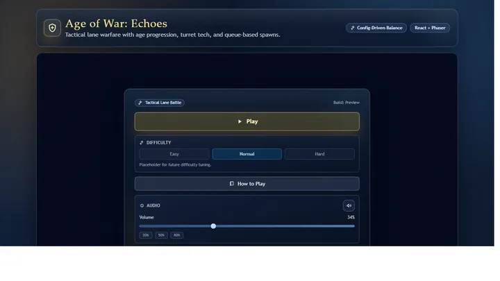 Age of War interface